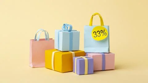 The black friday elements assortment Stock-Fotos