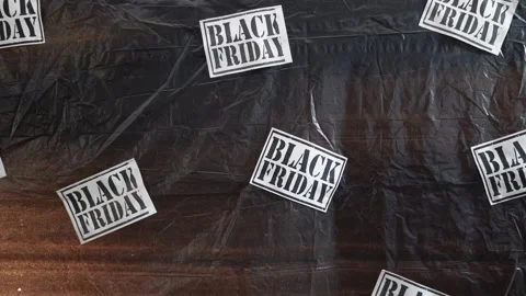 Black Friday end-of-year promotion Stock Footage 334659748