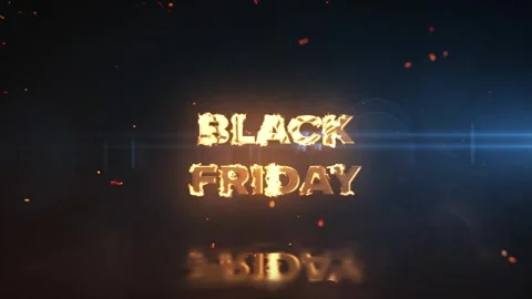Black Friday Fire Reveal Video stock 320234092