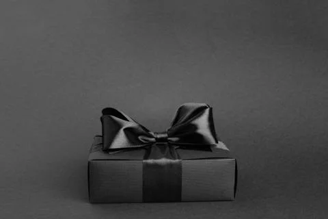 Black friday gift Stock Photos