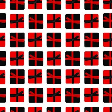 Black Friday Gifts Pattern 스톡 일러스트
