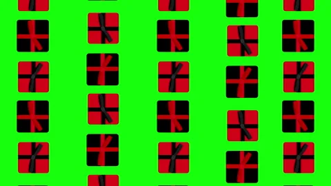 Black Friday Gifts Pattern Vertical 스톡 동영상 247202343