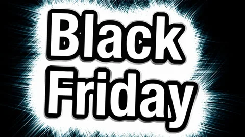 Black friday glossy highlight Video stock 33881674