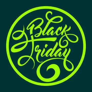 Black Friday icon Stock Illustration