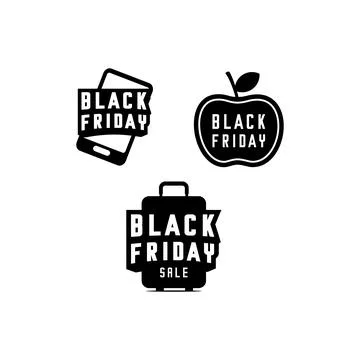 BLACK FRIDAY ICON Stock Illustration