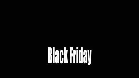 Black friday icon jumping isolated in white and green background. motion grap Stock Footage 201391318