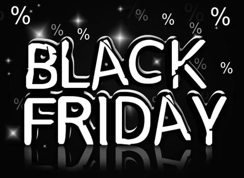 Black friday Stock Illustration