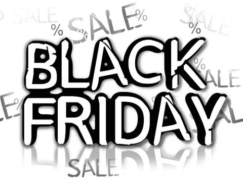 Black friday Stock Illustration