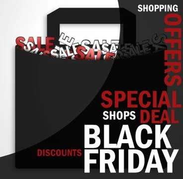 Black friday Stock Illustration