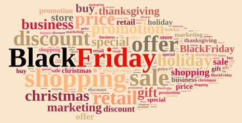 Black Friday. Stock Illustration