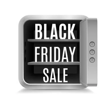 Black friday Illustrazione stock