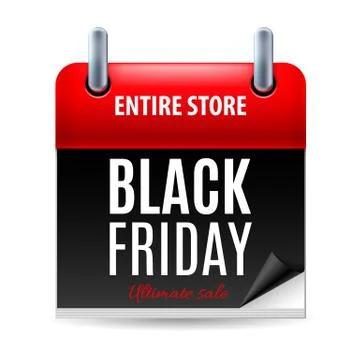 Black friday Stock Illustration