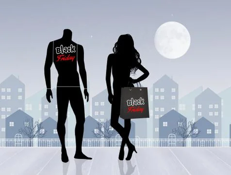 Black friday Stock Illustration