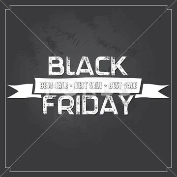 Black Friday Illustrazione stock