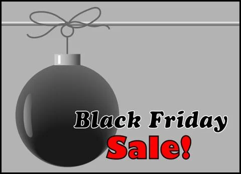 Black Friday Stock Illustration