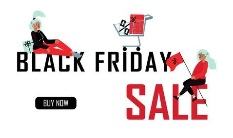 Black Friday Stock Illustration