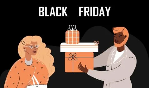 Black Friday Stock Illustration
