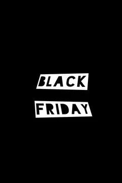 Black Friday Stock Illustration
