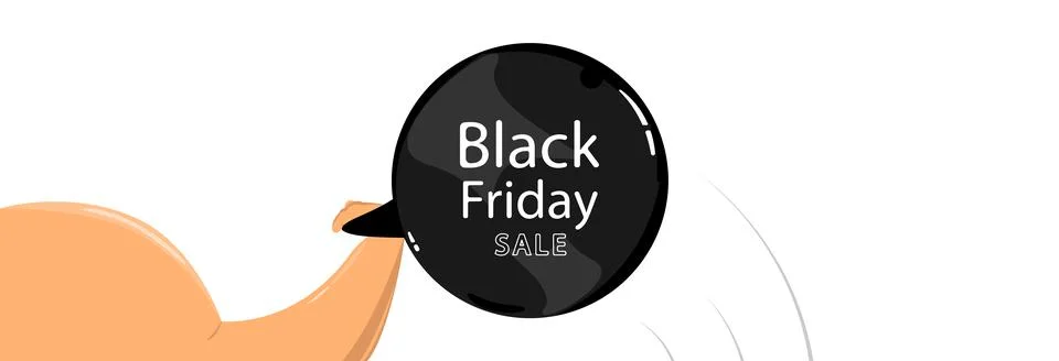 Black Friday. Stock Illustration
