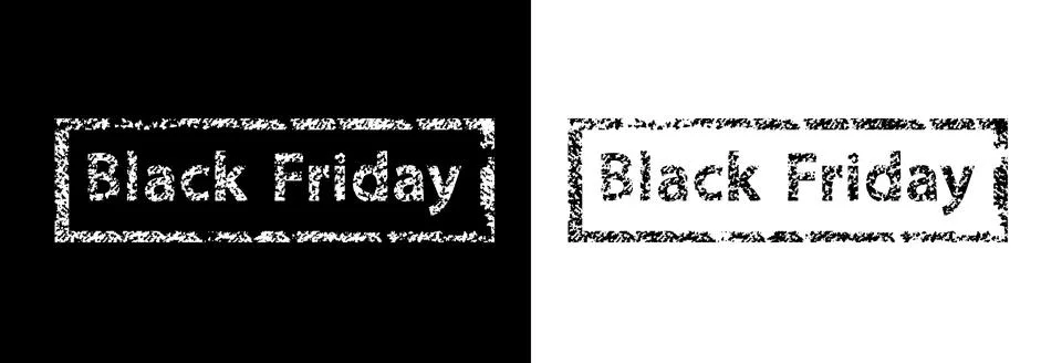 Black Friday. Stock Illustration