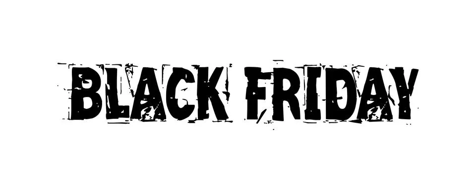 BLACK FRIDAY Stock Illustration