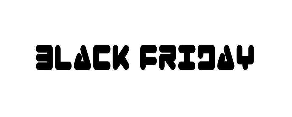 BLACK FRIDAY Stock Illustration