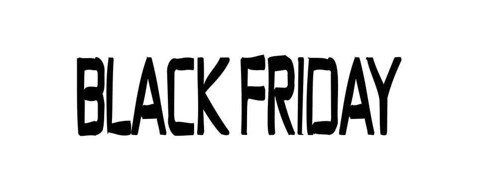 BLACK FRIDAY Stock Illustration