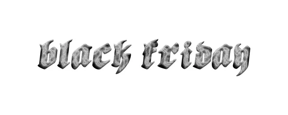 BLACK FRIDAY Stock Illustration