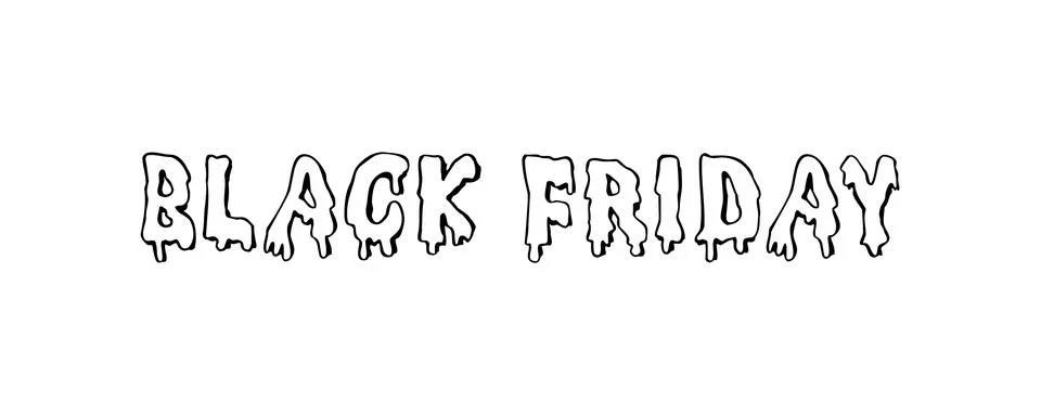BLACK FRIDAY Stock Illustration