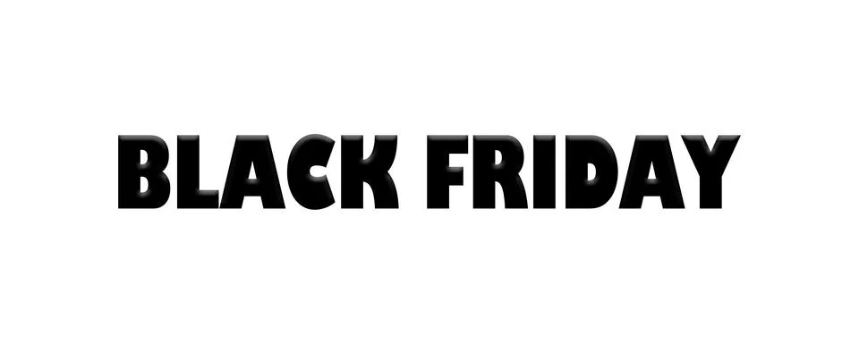 BLACK FRIDAY Stock Illustration