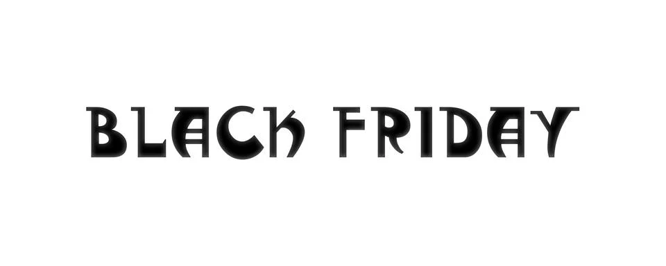 BLACK FRIDAY Stock Illustration