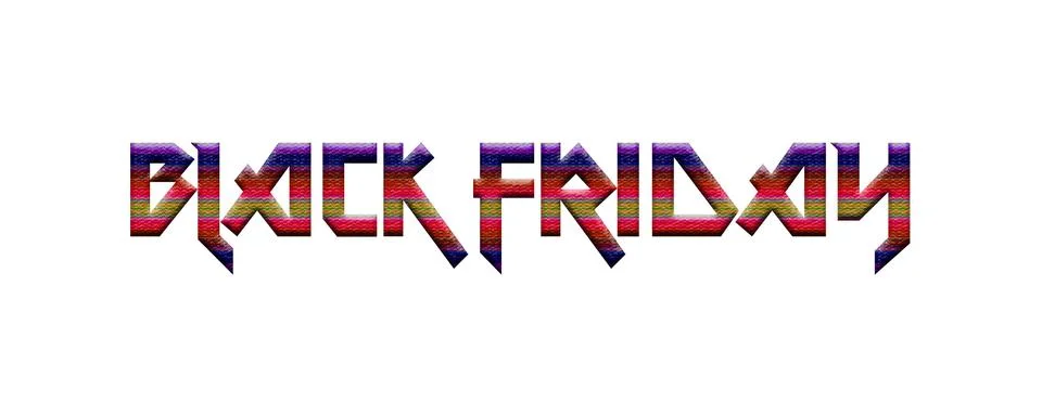 BLACK FRIDAY Stock Illustration