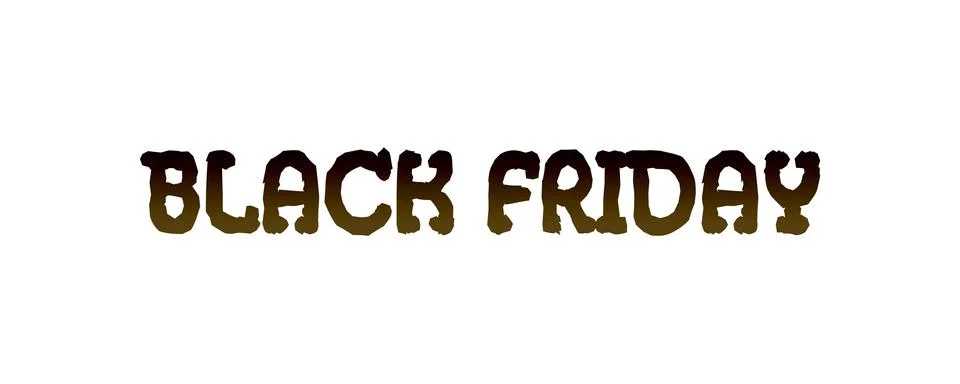 BLACK FRIDAY Stock Illustration