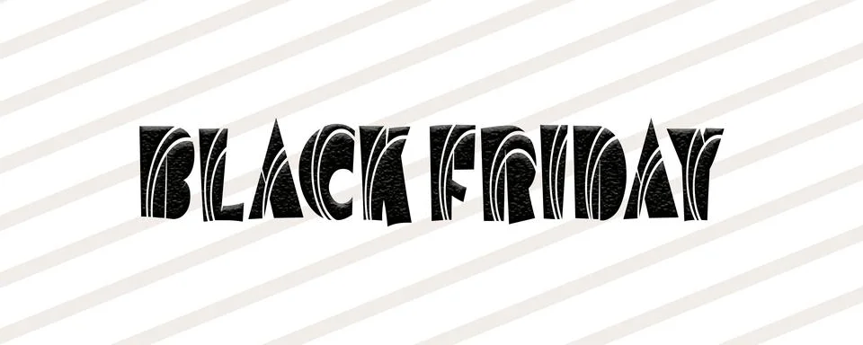 BLACK FRIDAY Stock Illustration