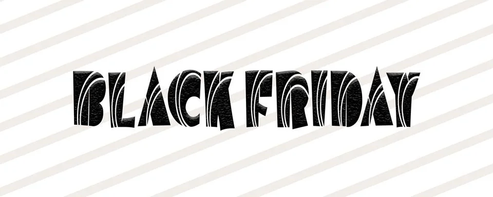 BLACK FRIDAY Stock Illustration