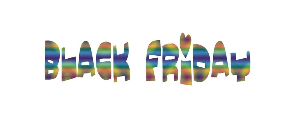 BLACK FRIDAY Stock Illustration