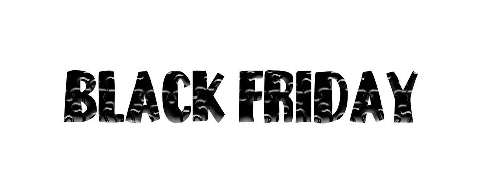 BLACK FRIDAY Illustrazione stock