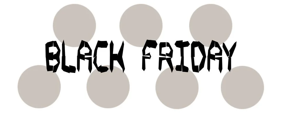 BLACK FRIDAY Stock Illustration