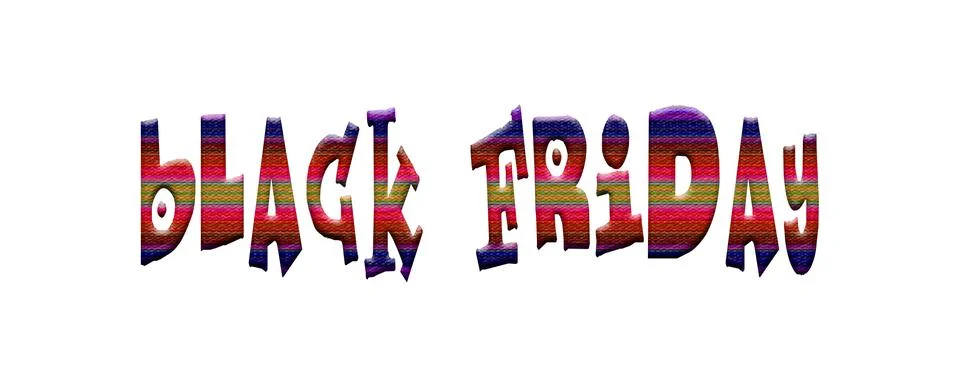 BLACK FRIDAY Stock Illustration