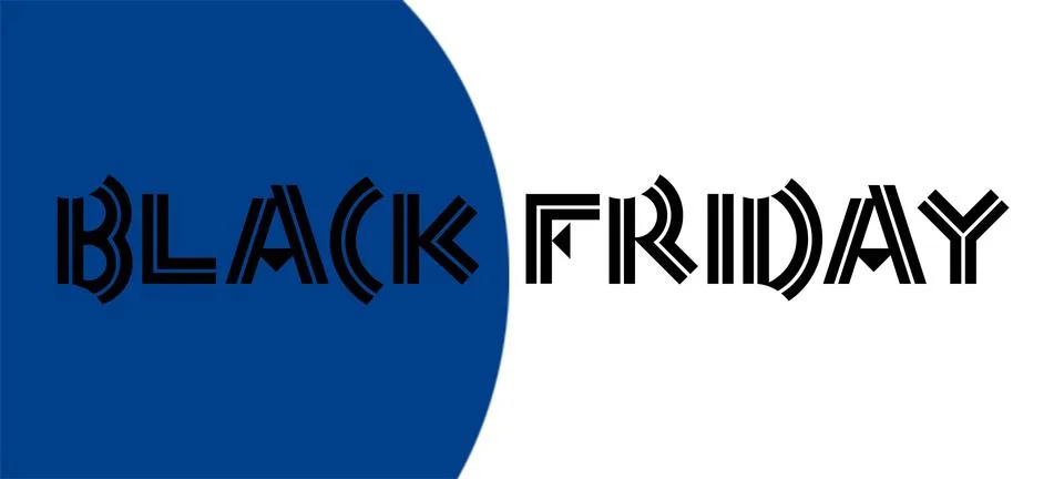 BLACK FRIDAY Stock Illustration