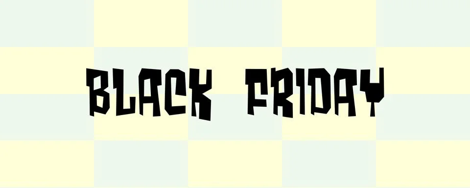 BLACK FRIDAY Stock Illustration