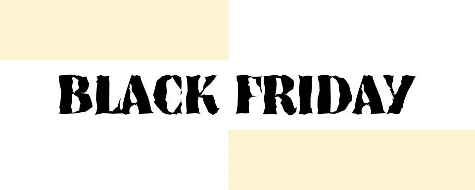 BLACK FRIDAY Stock Illustration