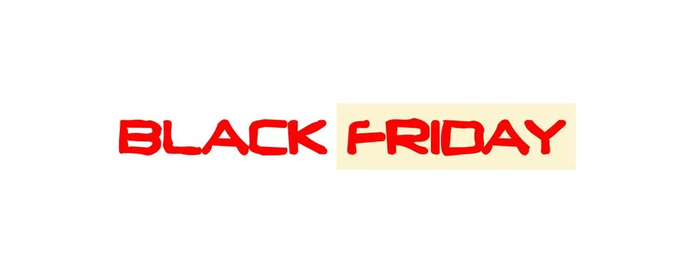 BLACK FRIDAY Stock Illustration