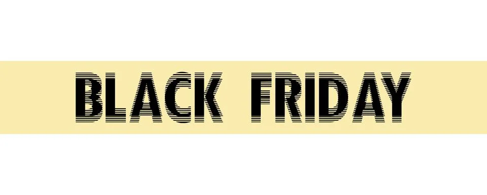 BLACK FRIDAY Stock Illustration