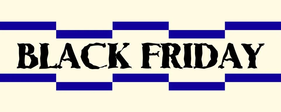 BLACK FRIDAY Stock Illustration