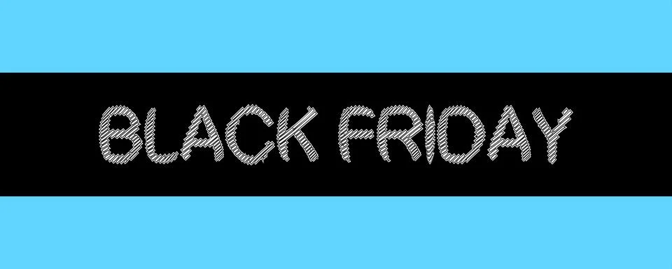 BLACK FRIDAY Illustrazione stock