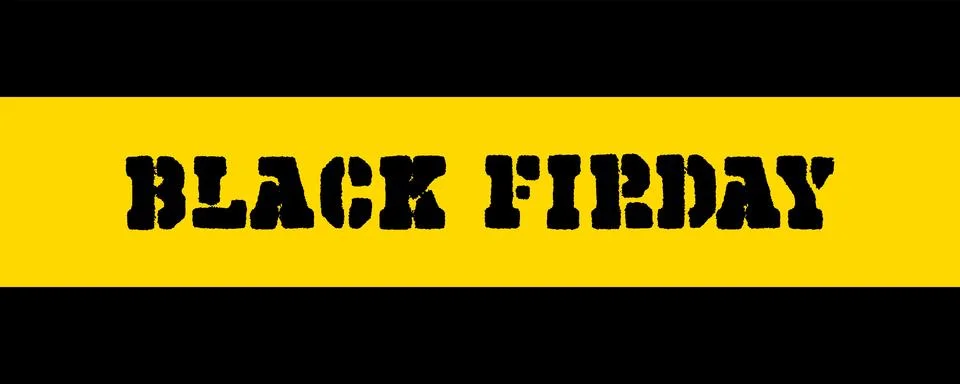 BLACK FRIDAY Stock Illustration