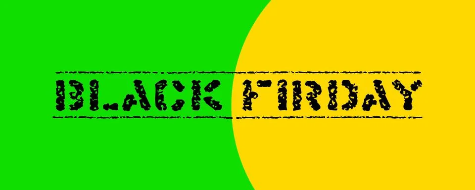 BLACK FRIDAY Stock Illustration