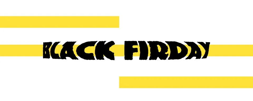 BLACK FRIDAY Stock Illustration