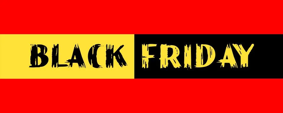 BLACK FRIDAY Illustrazione stock